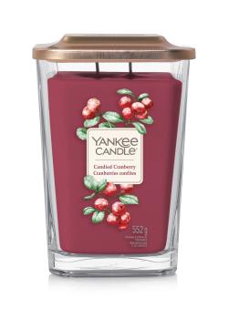 Yankee Candle 552g - Candied Cranberry - Elevation großes Glas - 2 Docht